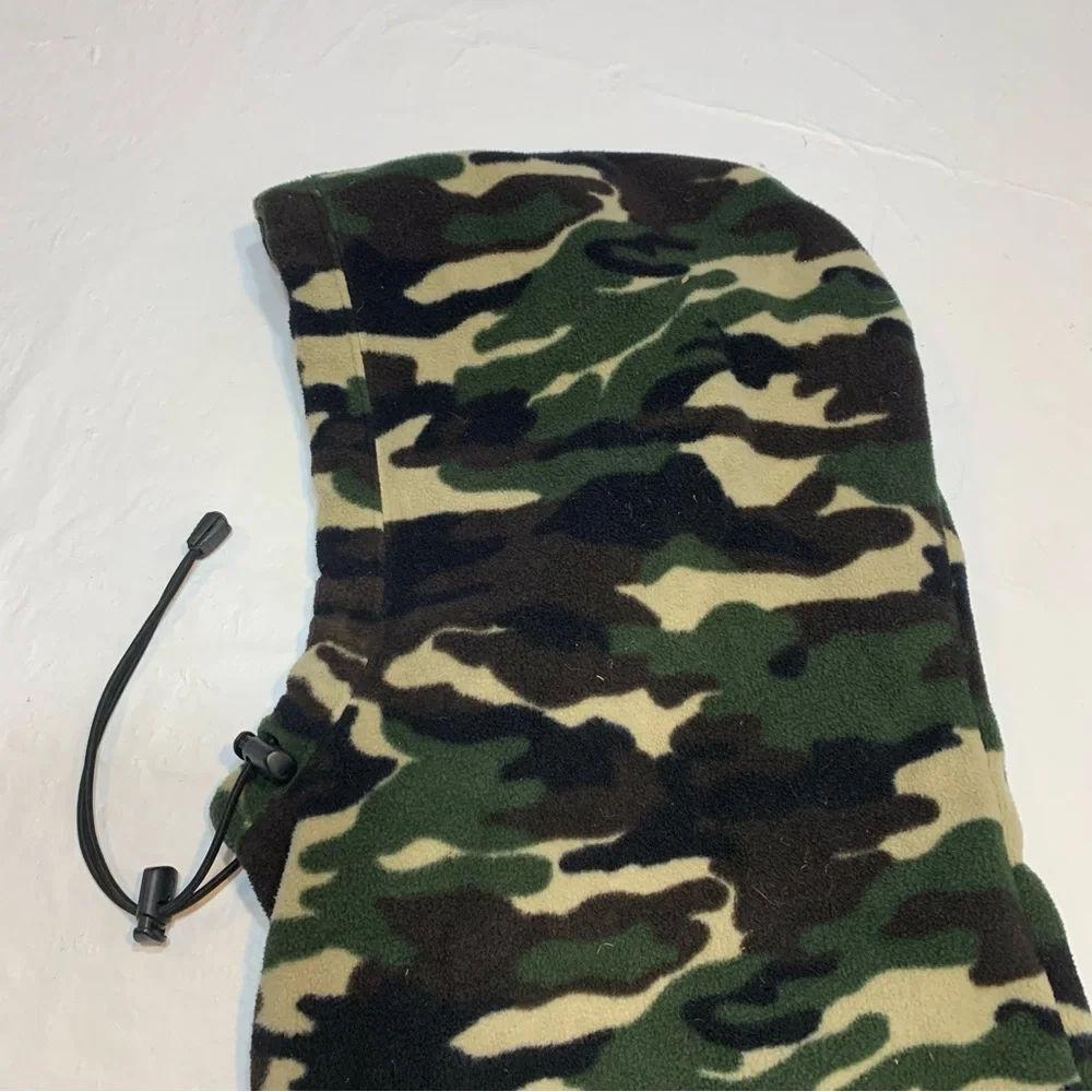 Fleece Face Mask 3D Camo Hunting Headcover Camouflage